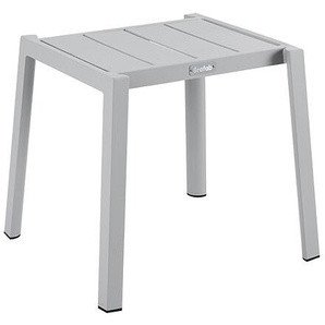 Brafab Beistelltisch Delia 45x40x39 cm in light grey - Metall beschichtet