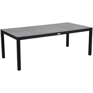 Brafab Belfort Loungetisch Aluminium/Glas