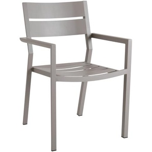 Brafab Delia Gartenstuhl mit Armlehne Aluminium pulverbeschichtet