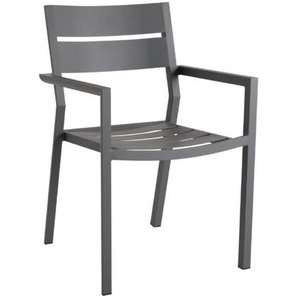 Brafab Delia Stapelstuhl - Aluminium anthrazit 2651-73