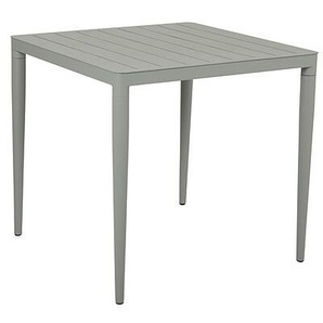Brafab Esstisch Bigby 76x76 cm aus Aluminium - im Farbton dusty green