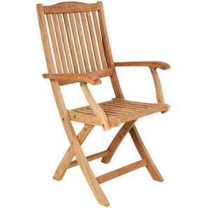 Brafab Filippa Diningsessel Teakholz klappbar Natur