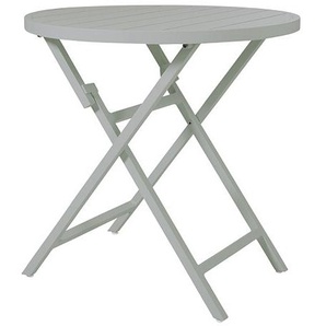 Brafab Klapptisch Wilkie 72 cm Aluminium im Farbton dusty green