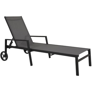 Brafab Leone Gartenliege Aluminium/Textilene klappbar