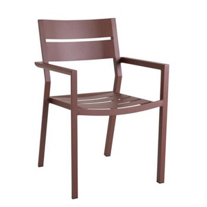 Brafab Stapelsessel Delia Aluminium in Farbe paprika