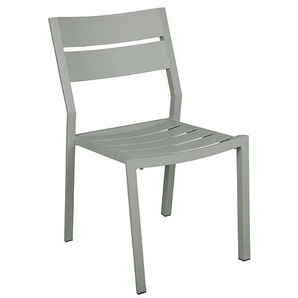 Brafab Stapelstuhl Delia ohne Armlehne Aluminium in Farbe nordic green