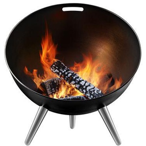 Brasero Fireglobe metall schwarz / Ø 64 x H 75 cm - Eva Solo - Schwarz