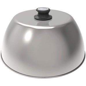 Brathaube LOTUSGRILL Reisehaube Classic Deckel Gr. Ø 33 cm, silberfarben (silber) Zubehör für Grills