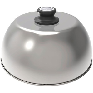 Brathaube LOTUSGRILL Reisehaube S Deckel Gr. Ø 29 cm, silberfarben (silber) Zubehör für Grills
