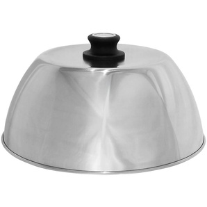 Brathaube LOTUSGRILL Reisehaube XL (G435) Deckel Gr. Ø 43 cm, silberfarben (silber) Zubehör für Grills