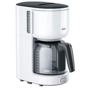 Braun KF 3120 PurEase Filter-Kaffee-Maschine weiß KF 3120 WH