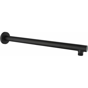 Brausearm Bernstein 2633B Schwarz massiv 40cm
