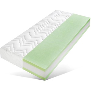 Taschenfederkernmatratze BRECKLE NORTHEIM First Class Matratze - in 90x200 und weiteren Größen Matratzen Gr. 2 (0 kg - 80 kg), B/H/L: 90 cm x 25 cm x 190 cm, Polyester Bezug, Material oben: Polyester, Material unten: Polyester, 1 St., weiß