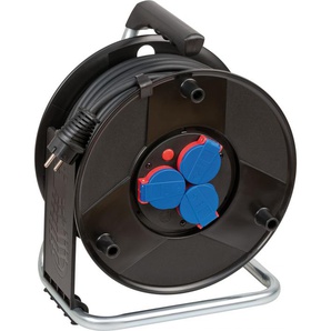 Brennenstuhl Gewerbe Kabeltrommel Außen 40m H07RN-F 3G1.5, schwarz GLO775280188
