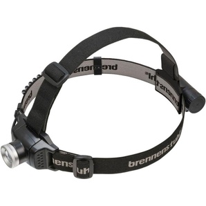 BRENNENSTUHL LED Stirnlampe LuxPremium KL 250AF Mobilleuchten mit integriertem Akku und USB-Kabel schwarz (schwarz, transparent) Stirnlampen