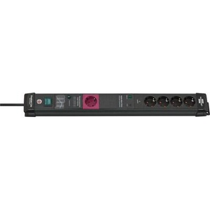 Brennenstuhl Premium-Line Steckdosenleiste 5-fach 3m Main-Follow schwarz 1951150500