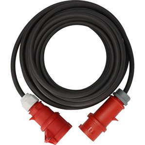 BRENNENSTUHL Verlängerungskabel Kabel mit Phasenwender IP44 Gr. 2500 cm, schwarz Elektroinstallation