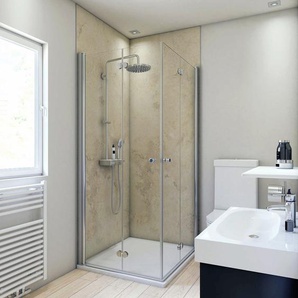 Breuer Duschrückwand Marmor sand Dekor 100 x 255 x 0,3 cm GLO782302051