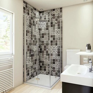 Breuer Duschrückwand Marokkanische Fliese Dekor 150 x 255 x 0,3 cm GLO782302106