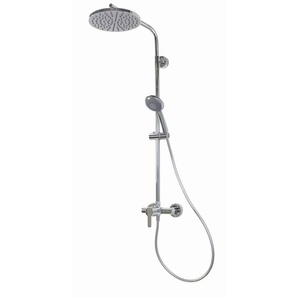 Breuer Duschsäule Aquamaxx 310 Einhebelm. Einhebelmischer verchromt Kopfbrause rund GLO782301099