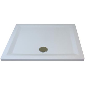Breuer Duschwanne Flat Line Design 90 x 100 cm weiß