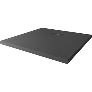 Breuer Duschwanne Modern Line Anthrazit Quadrat, 100x100cm, Höhe:3,5 cm GLO782040905
