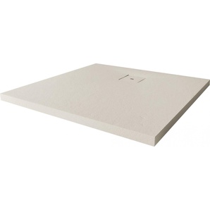 Breuer Duschwanne Modern Line Sandstein Quadrat, 100x100 cm, Höhe: 3,5 cm GLO782040906