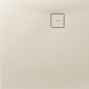 Breuer Duschwanne Modern Line Sandstein Rechteck, 80x120 cm, Höhe: 3,5 cm GLO782040903