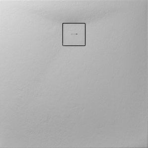 Breuer Duschwanne Modern Line Steingrau Quadrat, 90x90 cm, Höhe: 3,5 cm GLO782040891