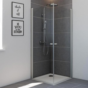 Breuer® Dusche »Elana 6« - silber -