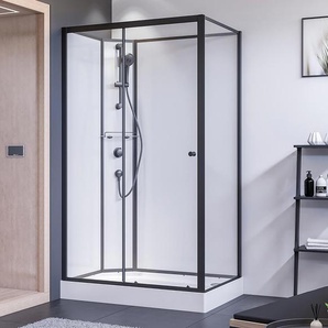 Breuer®-Komplettdusche »BR 100« - schwarz -