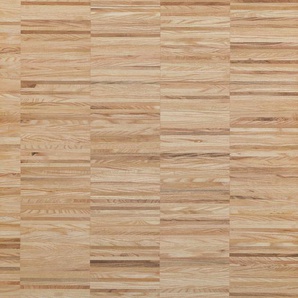 Brilliands Flooring Massivholzdiele Eiche 15 mm Systemlänge - Eiche Eleganz