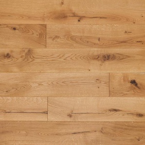 Brilliands Flooring Massivholzdiele Eiche 15 mm Systemlänge - Eiche Rustikal