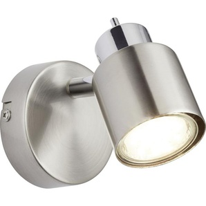 Brilliant 1er Spot Andres nickel-chrom 12 x 8 cm GU10, 10 W, nickel-chrom GLO773055227