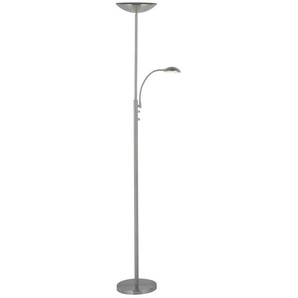 Brilliant Deckenfluter Rosanna, LED fest integriert, Warmweiß, LED Deckenfluter Lesearm eisen