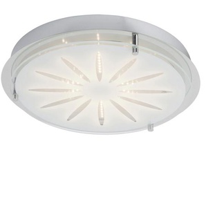 Brilliant Deckenleuchte »Cathleen«, 1 flammig, Leuchtmittel LED-Modul   LED fest integriert, LED Wand- und Deckenlampe 33cm chrom