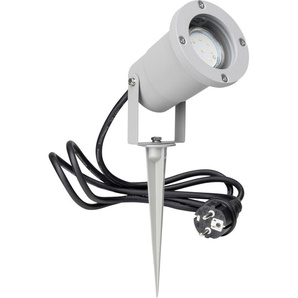 Brilliant LED Außenleuchte Janko grau,mit Erdspieß 16x10,5cm GLO773503798