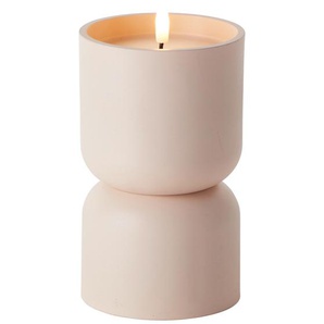 Brilliant LED Kerze batteriebetrieben mit Timer Ø 9,8 x 18,5 cm beige, Hellbraun GFM35b7602ff