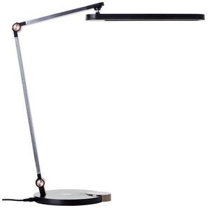 Brilliant LED Schreibtischlampe Officehero, Dimmfunktion, LED fest integriert, warmweiß - kaltweiß, Wireless charging, 1000 lm, dimmbar, CCT