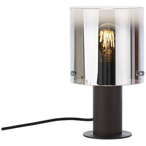Brilliant Tischleuchte Beth, ohne Leuchtmittel, Tischlampe Kaffee/rauchglas