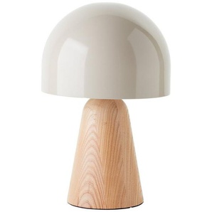 Brilliant Tischleuchte Nalam, ohne Leuchtmittel, Pilz-Tischleuchte, 31 cm Höhe, Ø 20cm, E14, Holz/Metall
