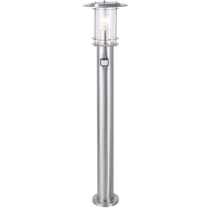 Brilliant Wegeleuchte York edelstahl 100 cm Bewegungsmelder E27 40 W GLO773502529