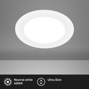 Briloner LED Einbauleuchte Ultraflat 12W 1200lm weiß GLO773082288