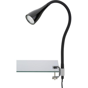 Briloner LED Klemmleuchte Elasti GU10, schwarz, warmweiß GLO773053306