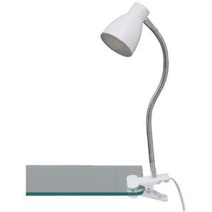 Briloner LED Klemmleuchte Grip weiß 28,5 x 7 cm warmweiß GLO773120606