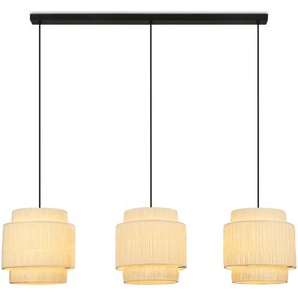 Briloner LED-Pendelleuchte Paper bastoptik GLO773056813