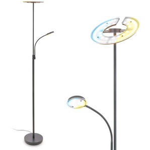 Briloner LED-Stehleuchte RAVAN CCT anthrazit GLO773056805