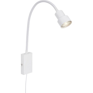 Briloner LED Touch Wandleuchte Tusi weiß 5W, warmweiß GLO773055328