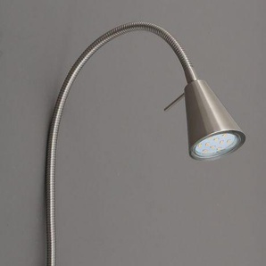 Briloner LED Wandleuchte Comfort Light GU10 nickel matt 20,5 cm 5 W GLO773053301
