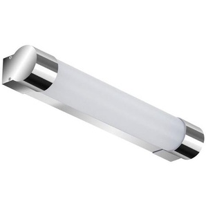Briloner - tantor Spiegelleuchte, IP44 Spritzwasserschutz, Neutralweißes Licht, chromfarbig, 35,2 x 6,7 x 5,4 cm